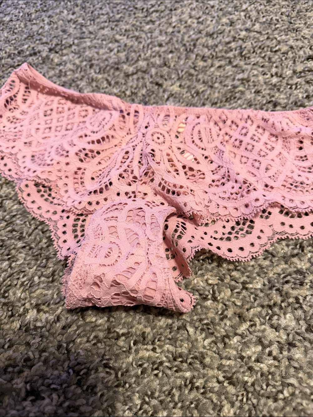 Victoria's Secret Pink Lace Cheeky Panty